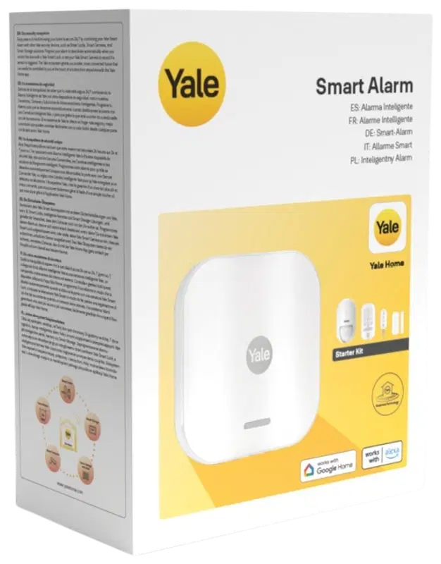 Yale 智能报警器入门套装｜Yale Smart Alarm Starter Kit -Aloituspaketti