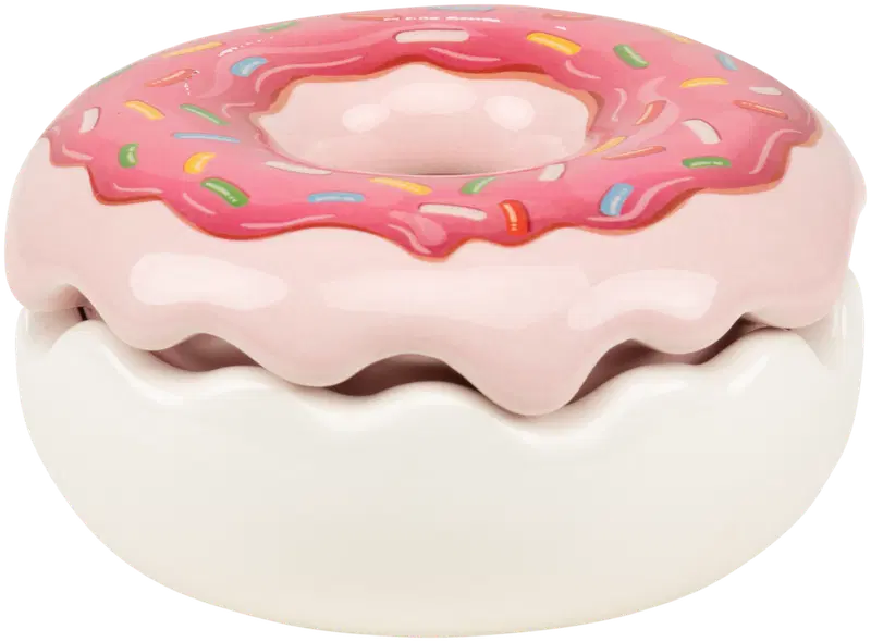 Ei merkkiä 甜甜圈桌面装饰 10 x 5厘米 粉色