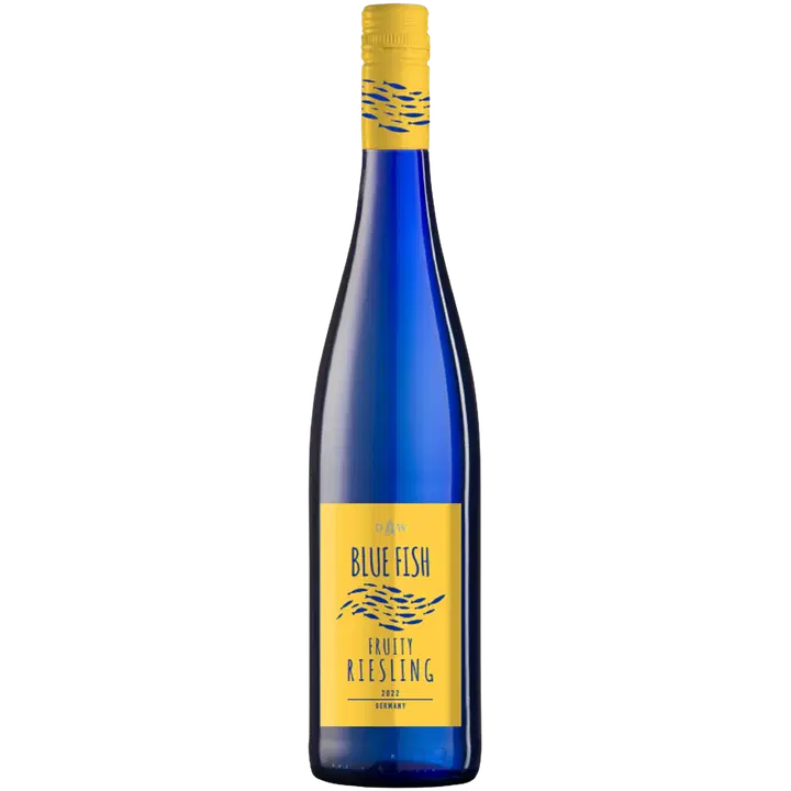 Blue Fish Fruity Riesling Valkoviini 8,0 til-% 75cl plo｜Blue fish 果味雷司令白葡萄饮料 8.0 vol% 75cl plo