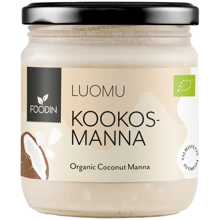 Foodin kookosmanna luomu 400ml-Foodin 有机椰子粗面粉 400ml