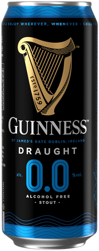 Guinness Draught Stout alkoholiton olut 0 % tölkki 0,44 L