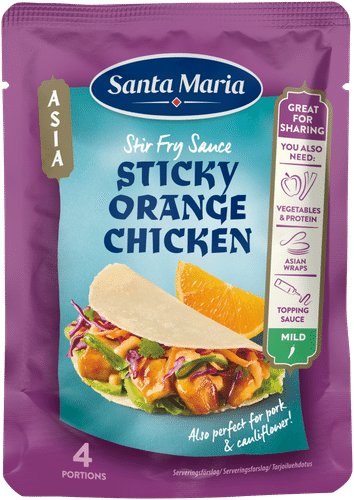 Santa Maria 100g Stir Fry Sauce Sticky Orange Chicken