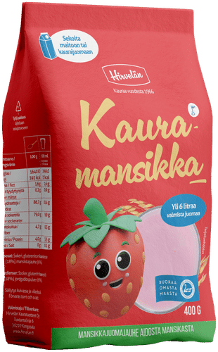 Hirvelän 燕麦草莓 400 g