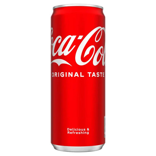 Coca-Cola Original Taste virvoitusjuoma tölkki 0,33 L｜Coca-Cola 原味汽水罐 0,33 L