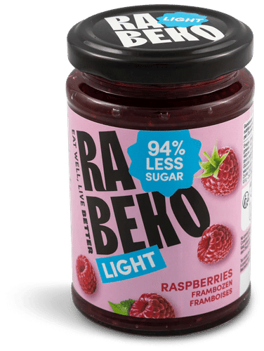 Rabeko 含甜味剂覆盆子果酱 230g
