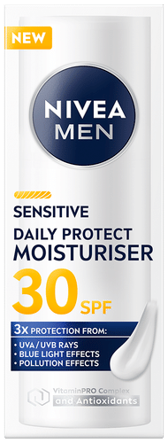 NIVEA MEN 敏感肌日常防护保湿霜SPF30