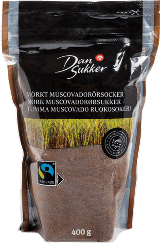 Dansukker Tumma Muscovado Ruokosokeri 400g｜Dansukker 黑马斯卡瓦多蔗糖 400g