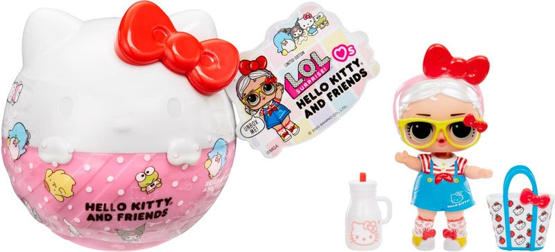 LOL L.O.L. Hello Kitty 与朋友惊喜娃娃｜L.O.L. Hello Kitty ja Ystävät Yllätysnukke