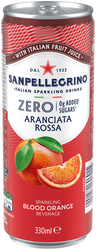San Pellegrino 圣培露零度血橙 33cl罐装｜SanPellegrino Zero Aranciata Rossa 33cl CAN