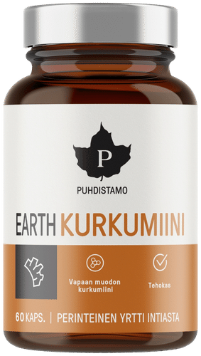 Puhdistamo Earth 姜黄素 60粒
