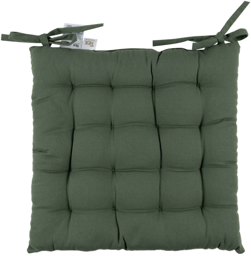 TEX HOME 坐垫Galette 38x38厘米卡其绿