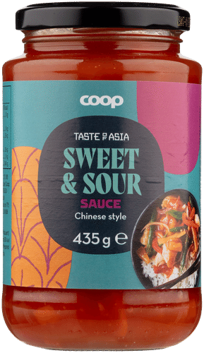 Coop 亚洲风味糖醋即食酱 435 g｜Coop Taste of Asia hapanimelä ateriakastike 435 g