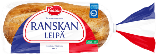 Vaasan Ranskanleipä 350 g vehnäleipä｜Vaasan 法式面包（小麦面包）