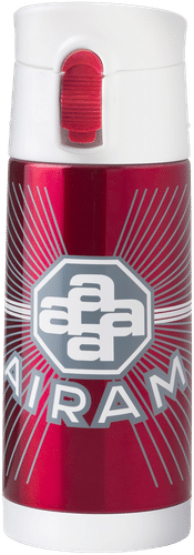 Airam 经典不锈钢杯 0.35升 红色