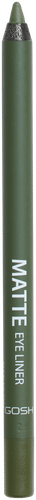 Gosh Matte Eye Liner 018 Olive Green -silmänrajauskynä 1,2g