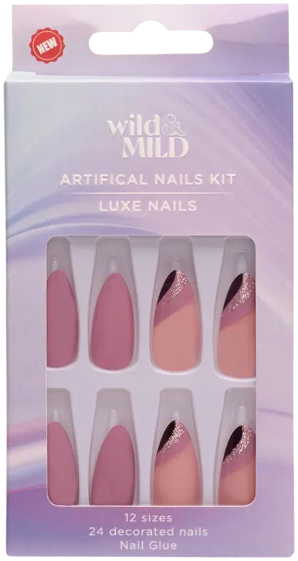 Wild&Mild WM082 Moon Queen 人造指甲套装 Wild&Mild N24｜WM082 Moon Queen Artificial Nails Set Wild&Mild N24