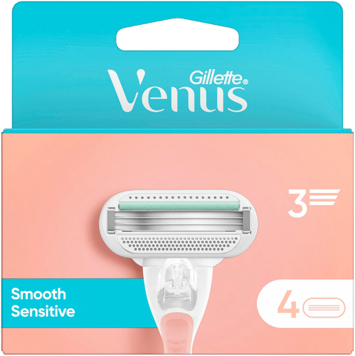 Gillette Venus Smooth Sensitive 4片刀头