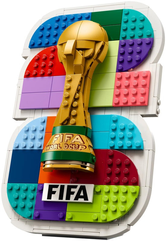 LEGO 2026年FIFA世界杯官方标志｜LEGO® Editions Football 43032 FIFA World Cup 2026™ ‑turnauksen virallinen tunnus