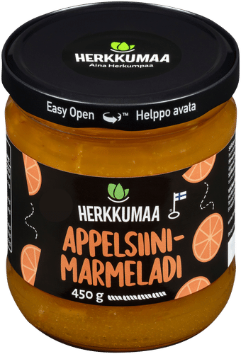 Herkkumaa 橙子果酱 450g