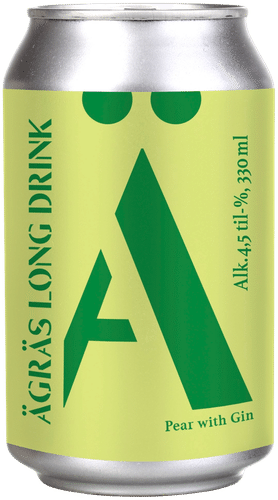 ÄGRÄS 梨子金酒长饮 4.5% 33cl 罐装