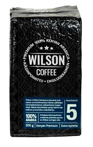 Wilson Coffee 500g SJ 100% Kenian arabica Extra tumma｜Wilson Coffee 500 克 SJ 100% 肯尼亚阿拉比卡特黑咖啡