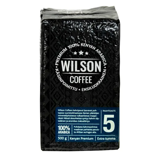 Wilson Coffee 500g SJ 100% Kenian arabica Extra tumma｜Wilson Coffee 500 克 SJ 100% 肯尼亚阿拉比卡特黑咖啡