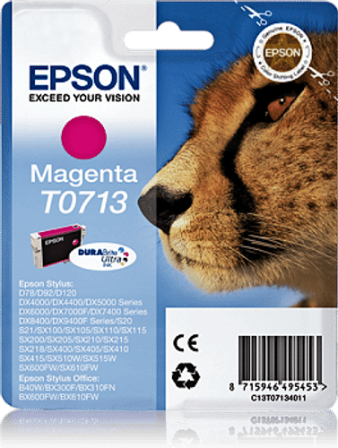 Epson 红色墨盒 T0713