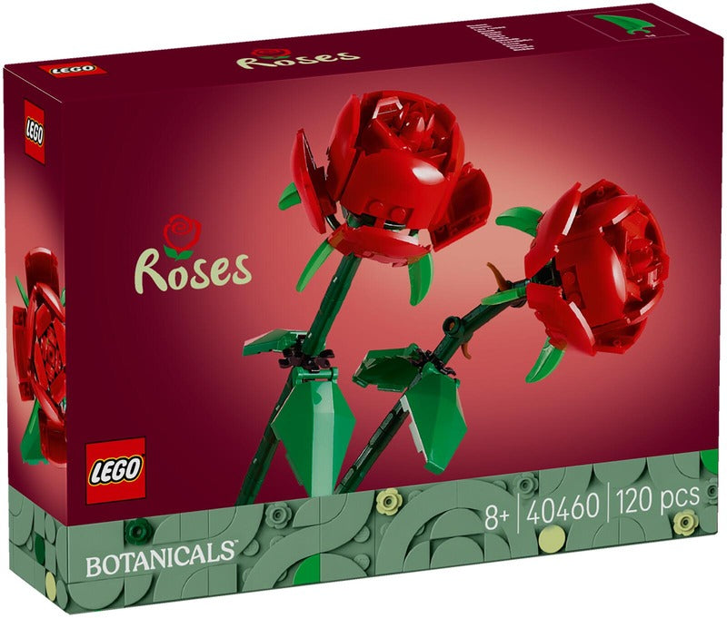 LEGO 玫瑰｜LEGO® Botanicals 40460 Ruusut
