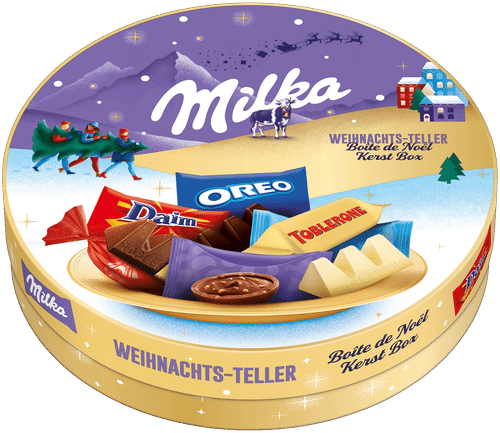 Milka & Friends 圣诞礼盒巧克力 198g