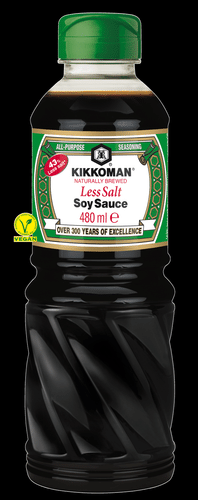Kikkoman 480毫升低盐酱油