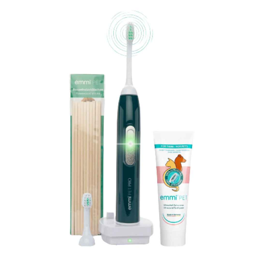 emmi®-pet PRO Ultraäänihammasharja - Koirille ja Kissoille｜Emmi-Pet emmi®-pet PRO 超声波宠物牙刷 - 适用于犬猫