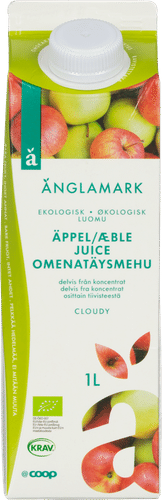 Änglamark 有机苹果汁 1 l