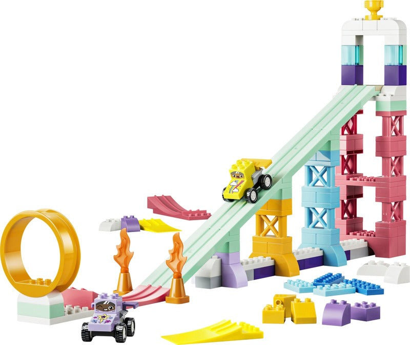 LEGO 得宝小镇10478 创意坡道与车辆三合一｜LEGO® DUPLO Town 10478 Luovat rampit ja ajoneuvot 3in1