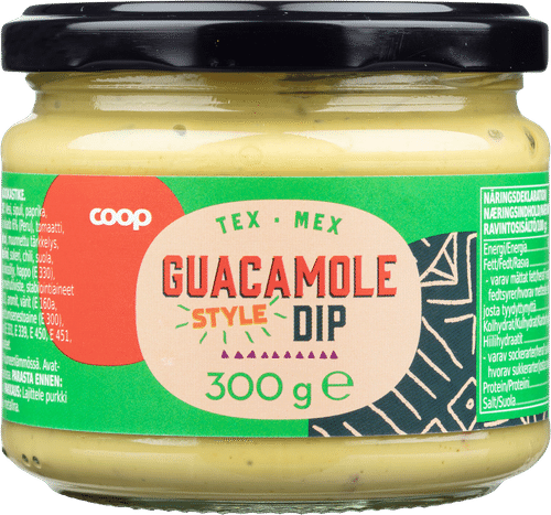 Coop 牛油果酱 300 g｜Coop guacamole avokadokastike 300 g