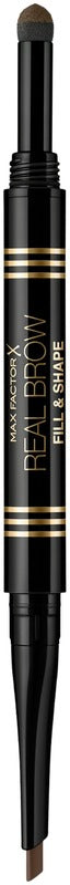 Max Factor 真眉塑形眉笔 03 中棕 1克｜Max Factor Real Brow Fill & Shape 03 Medium Brown 1 g kulmakynä