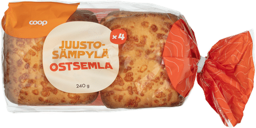 Coop juustosämpylä 240 g｜Coop 奶酪小面包 240 g