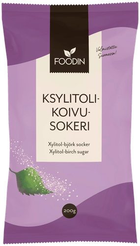 Foodin Ksylitoli- Koivusokeri 200g｜Foodin 木糖醇-桦树糖 200g