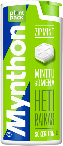 Mynthon Zip Mint苹果含片 30g｜Mynthon Zip Mint Omena pastilli 30g