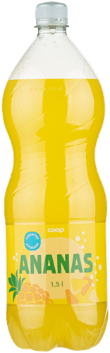 Coop 菠萝无糖汽水 1,5l｜Coop ananas virvoitusjuoma sokeriton 1,5l