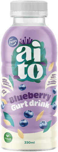 Fazer Aito Gurttijuoma Mustikka 330 ml