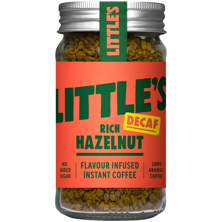 Little's Pikakahvi kofeiiniton Rich Hazelnut 50g｜Little's 不含咖啡因的速溶咖啡 浓郁榛子 50g
