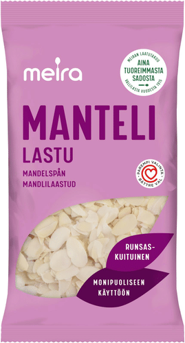 Meira Mantelilastu 450g｜Meira 杏仁片 450g
