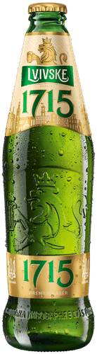 Lvivske 1715 Lager 4,5% 0,45L KLPKV