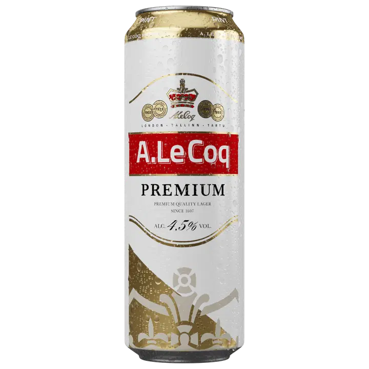 A. Le Coq Premium 4,5% olut 0,568 l tlk｜A. Le Coq 优质 4.5% 饮料 0.568 升 tlk