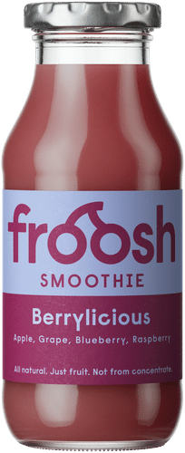 Fazer Froosh Hedelmä- ja marjasmoothie 250 ml Mustikka ja Vadelma｜Froosh Fazer Froosh 水果浆果冰沙 250 毫升 蓝莓和覆盆子