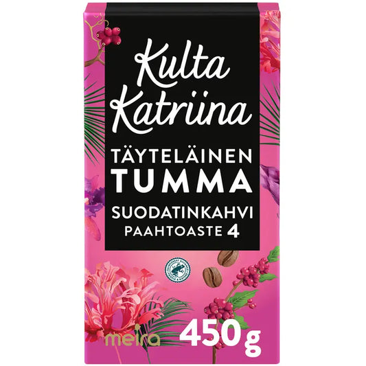 Kulta Katriina Täyteläinen tumma suodatinkahvi RAC 450g｜Kulta Katriina 浓郁的深色滴滤咖啡 RAC 450g