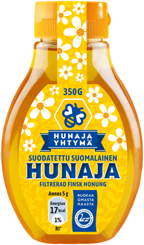 Hunajayhtymä Suodatettu Suomalainen Hunaja 350g｜Hunajayhtymä 过滤芬兰蜂蜜 350g