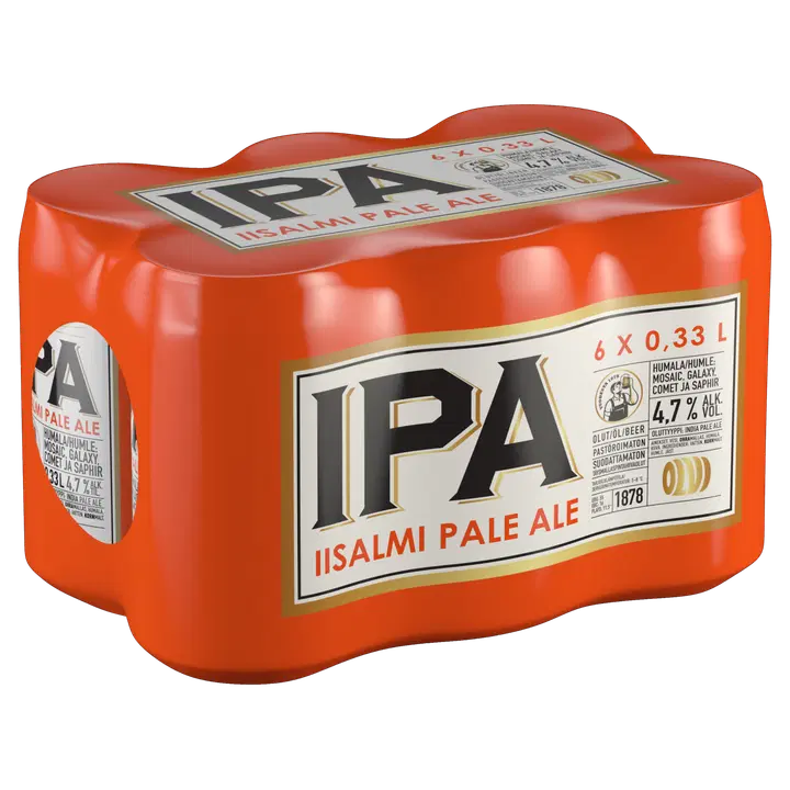 6xOLVI IPA 4,7 % olut 0,33 l tlk｜Olvi 6xOLVI IPA 4.7% 饮料 0.33 升 tlk