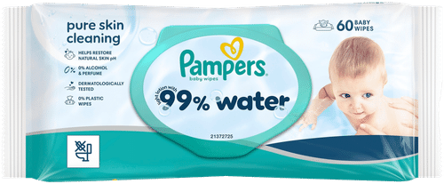 Pampers 80片婴儿湿巾清洁湿巾