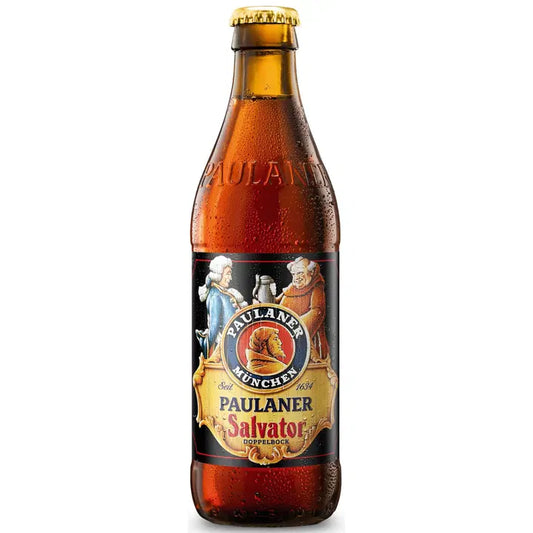 Paulaner Salvator doppelbock 7,9% 0,33l olutpullo｜Paulaner Salvator doppelbock 7.9% 0.33l 饮品瓶